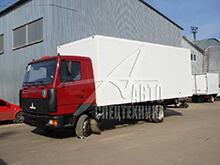 Изотермический фургон МАЗ 4371